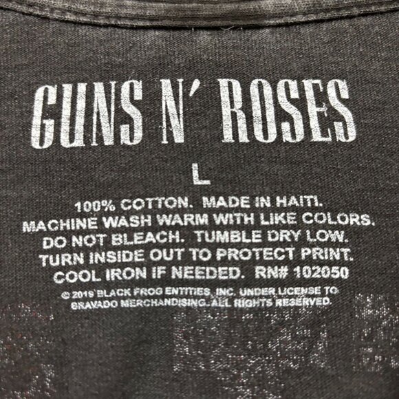 Guns N' Roses Get In The Ring Tour Rock Band Oversized T-Shirt Size Large - Picture 4 of 4